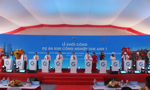 Đà Nẵng khởi công Khu công nghiệp Tam Anh 1 hơn 1.518 tỷ đồng