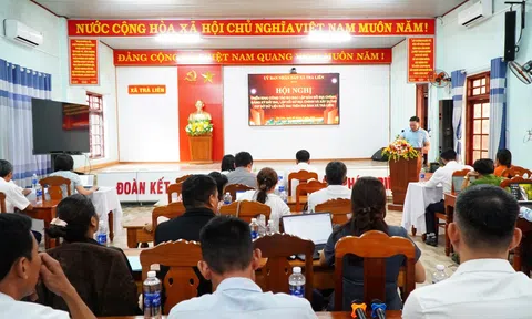 Đà Nẵng: UBND xã Trà Liên tổ chức hội nghị triển khai công tác đo đạc lập bản đồ địa chính năm 2026