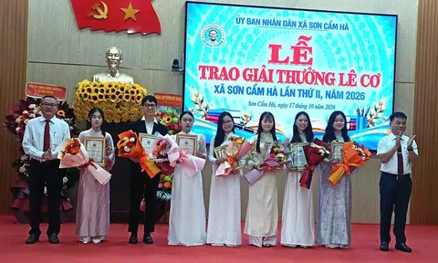 Đà Nẵng: Xã Sơn Cẩm tri ân chí sĩ Lê Cơ, vinh danh những tấm gương hiếu học