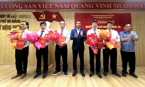 Công bố quyết định bổ nhiệm lãnh đạo Ban Quản lý rừng phòng hộ và đặc dụng Đà Nẵng