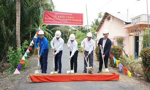 Khởi công Cầu Vùng 4 tại Vĩnh Long, tăng cường kết nối giao thông vùng