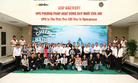 AB lnBev Việt Nam thúc đẩy hành động vì nguồn nước bền vững