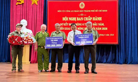 Hội Cựu CAND TP.HCM: Điểm tựa vững chắc cho an ninh trật tự và phát triển kinh tế