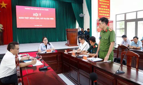 Gia Lai: Nâng cao năng lực quốc phòng toàn dân qua diễn tập tác chiến khu vực phòng thủ tại xã Tuy Phước