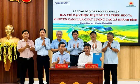 Lộc Trời đồng hành cùng chính quyền địa phương hai cấp, kiến tạo nền nông nghiệp xanh