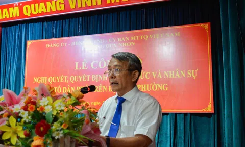 Gia Lai: Phường Quy Nhơn công bố tổ chức, nhân sự các tổ dân phố mới sau sáp nhập