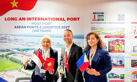 Cảng Quốc tế Long An được vinh danh "Cảng xanh - thông minh của năm 2026", khẳng định vị thế logistics Việt Nam