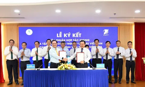 VNPT và VRG hợp tác thúc đẩy chuyển đổi số, hướng tới hệ sinh thái công nghiệp xanh, thông minh