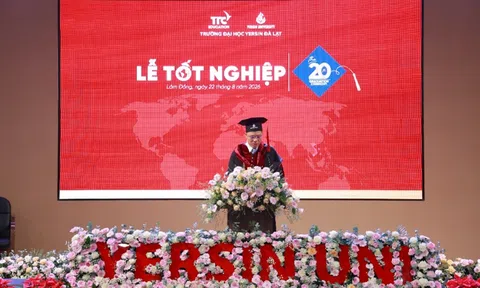 YersinUni tổ chức lễ tốt nghiệp lần thứ 20, vinh danh 886 tân khoa