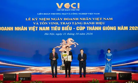 Chủ tịch TTC Energy - Đặng Huỳnh Anh Tuấn được vinh danh Cúp Thánh Gióng 2026