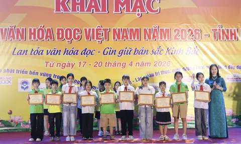 Bắc Ninh rộn ràng khai mạc Ngày Sách và Văn hóa đọc Việt Nam năm 2026