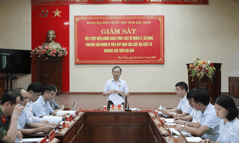 Bắc Ninh: Tăng cường quản lý khoáng sản từ khai trường đến tuyến vận chuyển