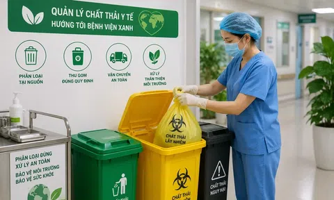 Quản lý chất thải y tế theo hướng xanh: Trách nhiệm không thể đứng ngoài cánh cửa bệnh viện