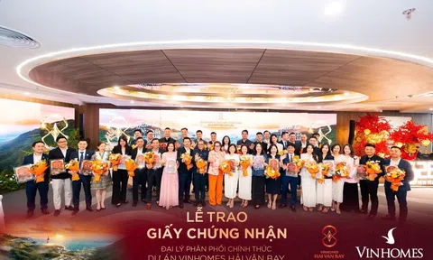 Công bố 34 đại lý chiến lược: “Phát súng lệnh” kích hoạt “đường băng” cho Vinhomes Hải Vân Bay