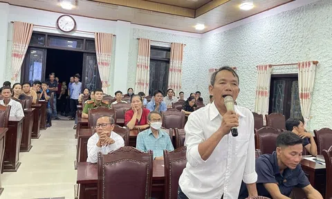 Xã Quảng Điền - TP Huế đối thoại với người dân chịu ảnh hưởng dự án đường sắt cao tốc Bắc - Nam