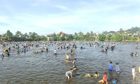 Nét đẹp truyền thống tại Lễ hội Nơm cá giáo xứ Lập Thạch