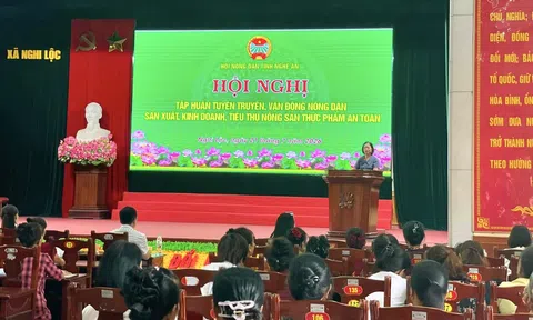 Hội Nông dân tỉnh Nghệ An tuyên truyền, vận động nông dân sản xuất, tiêu thụ nông sản sạch và an toàn