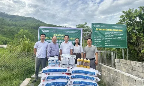 Chương trình khuyến nông "tiếp sức" cho người dân xã Nam Đàn phát triển chăn nuôi