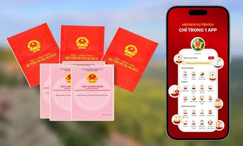 Sổ đỏ hiển thị trên VNeID, nhiều thủ tục không còn cần nộp bản giấy