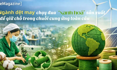 [eMagazine] Ngành dệt may chạy đua “xanh hóa” sản xuất để giữ chỗ trong chuỗi cung ứng toàn cầu