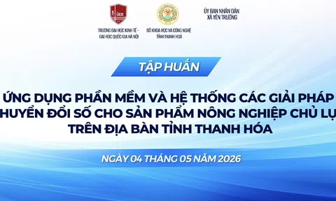 Ứng dụng phần mềm quản lý sản xuất nông nghiệp, thúc đẩy chuyển đổi số trong chăn nuôi tỉnh Thanh Hóa
