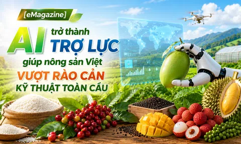 [eMagazine] AI trở thành trợ lực giúp nông sản Việt vượt rào cản kỹ thuật toàn cầu