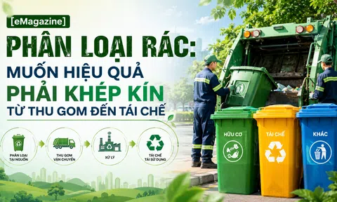 [eMagazine] Phân loại rác: Muốn hiệu quả phải khép kín từ thu gom đến tái chế
