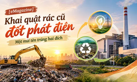 [eMagazine] Khai quật rác cũ đốt phát điện - Một mũi tên trúng hai đích