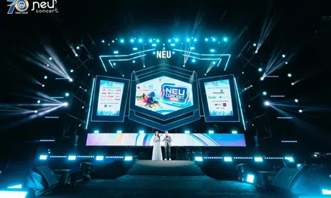 Đại tiệc âm nhạc NEU Concert 2026: Điểm hẹn rực rỡ trong chuỗi hoạt động chào đón kỷ niệm 70 năm thành lập Đại học Kinh tế Quốc dân.