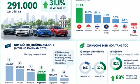 [Infographic] Ô tô điện thúc đẩy thị trường Việt Nam tăng tốc tại ASEAN