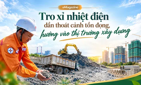 [eMagazine] Tro xỉ nhiệt điện dần thoát cảnh tồn đọng, hướng vào thị trường xây dựng