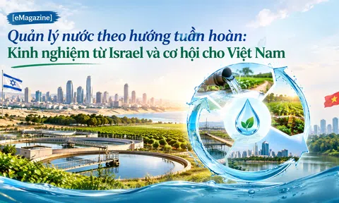 [eMagazine] Quản lý nước theo hướng tuần hoàn: Kinh nghiệm từ Israel và cơ hội cho Việt Nam