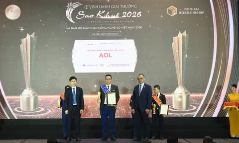 Agribank được vinh danh hai giải thưởng Sao Khuê 2026 về Công nghệ số 