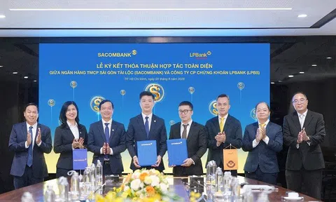 SACOMBANK "bắt tay" LPBS ký kết hợp tác toàn diện, phát triển hệ sinh thái tài chính tích hợp