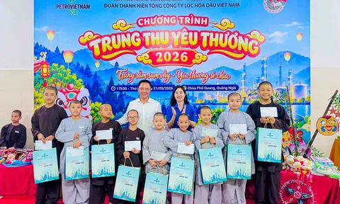 BSR thắp sáng ước mơ, tạo mùa Tết Trung thu trọn vẹn yêu thương với các em thiếu nhi có hoàn cảnh khó khăn