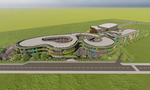 Vin Nexus Center: Trường học hạnh phúc hình trái tim và những gam màu rất “lạ”