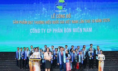 7 doanh nghiệp thuộc Vinachem góp mặt trong Thương hiệu quốc gia 2026