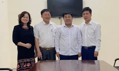 Chủ tịch Hiệp hội Đầu tư xây dựng- dịch vụ Nông lâm nghiệp Việt Nam làm việc với tỉnh Hà Giang