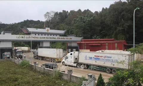 Cao Bằng sớm giải quyết nông sản ùn ứ tại cửa khẩu