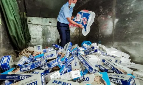 Bộ Công Thương: Đẩy lùi thuốc lá lậu trong bão dịch COVID-19