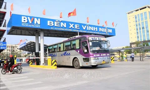Hải Phòng: Bến xe vắng khách những ngày đầu năm
