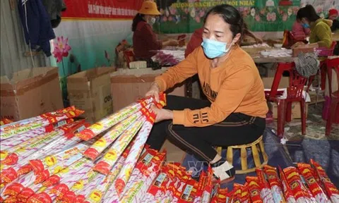Làng hương trầm lớn nhất xứ Nghệ tất bật ngày giáp Tết
