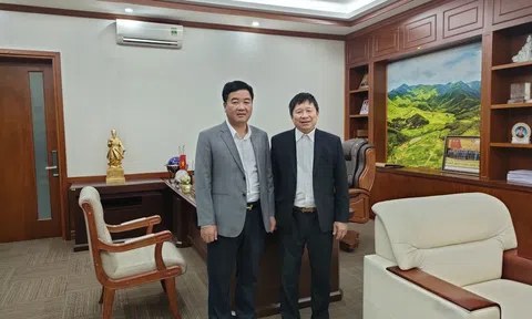 Chủ tịch Hiệp hội Đầu tư, xây dựng- dịch vụ nông lâm nghiệp Việt Nam làm việc với Lãnh đạo thành phố Chí Linh