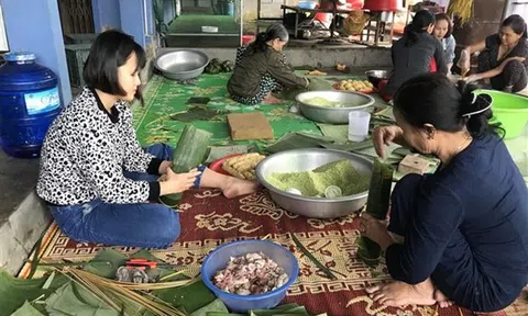 Làng nghề Quảng Trị tăng thu từ vụ Tết