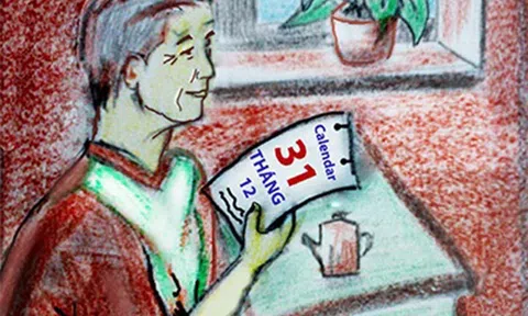 Bóc tờ lịch cuối năm