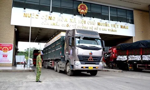 Xuất khẩu 287 tấn nông sản qua cửa khẩu Lào Cai trong 3 ngày đầu năm mới
