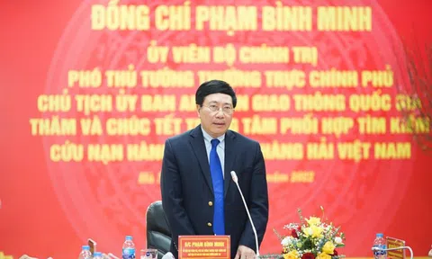Phó Thủ tướng Phạm Bình Minh: Nâng cao năng lực cứu nạn, bảo vệ chủ quyền biển, đảo quốc gia