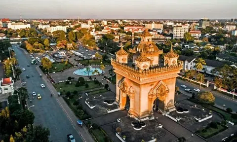 Lào đạt thặng dư thương mại kỷ lục trong năm 2021