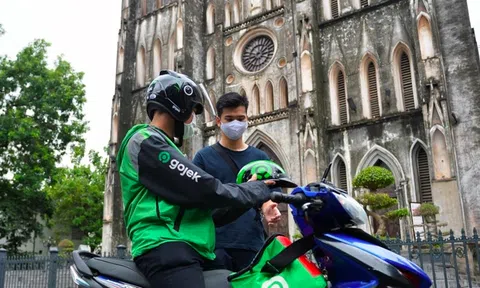 Hà Nội cho phép xe ôm công nghệ hoạt động trở lại