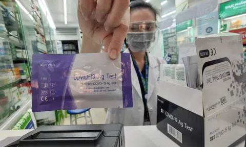 Giá kit test nhanh COVID-19, sả gừng tại Hà Nội tăng mạnh